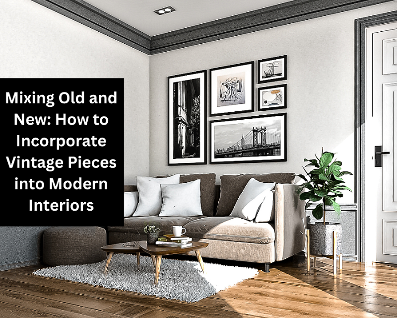 Mixing Old and New: How to Incorporate Vintage Pieces into Modern Interiors