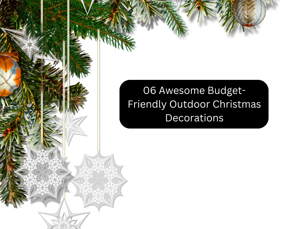 06 Awesome Budget-Friendly Outdoor Christmas Decorations