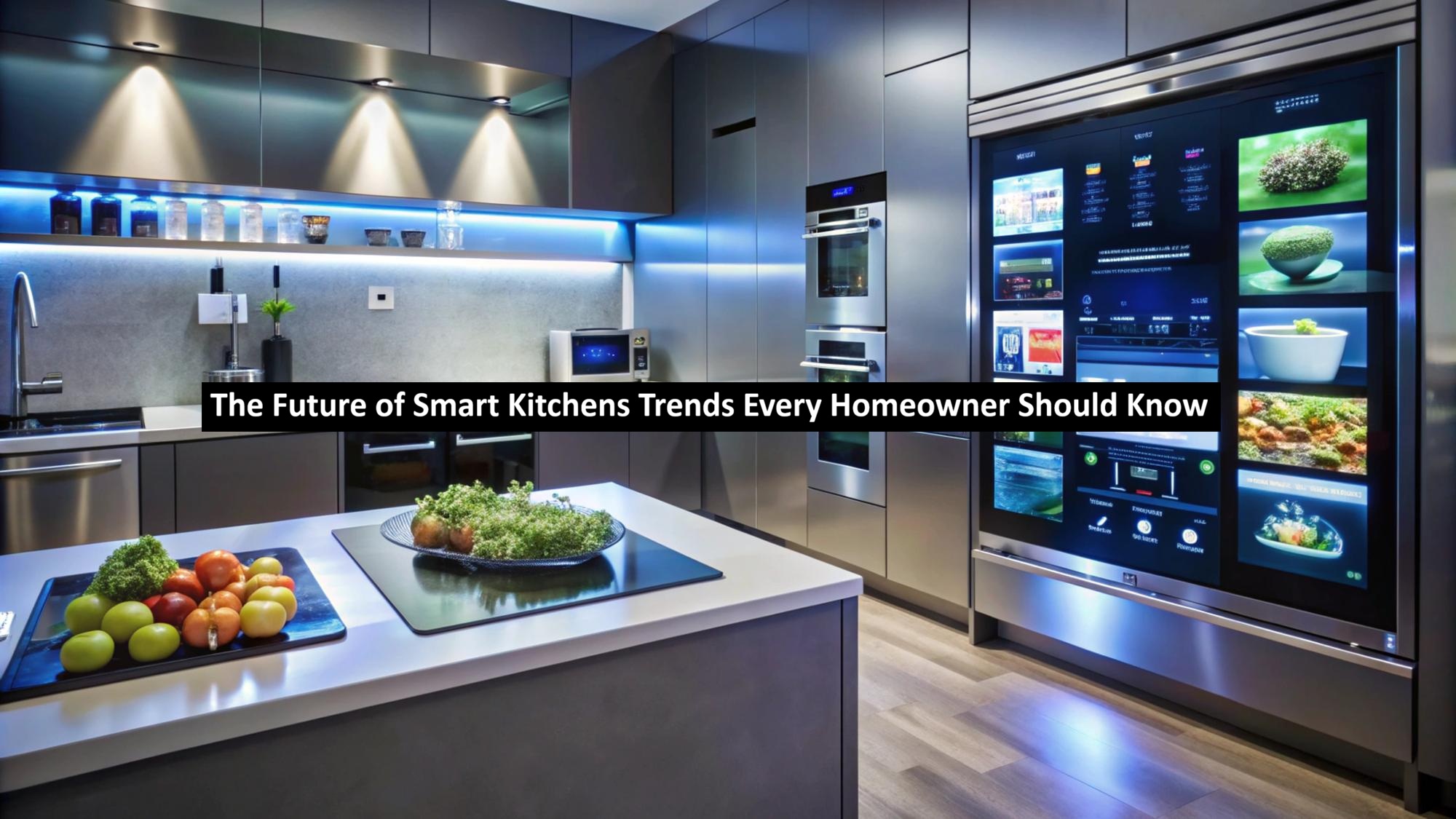 The Future of Smart Kitchens Trends Every Homeowner Should Know